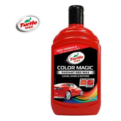 Turtle Wax 52711 Color Magic Rot Autowachs Auto Politur Wachspolitur Farbpolitur