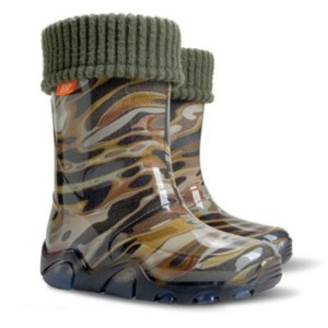 camo wellies