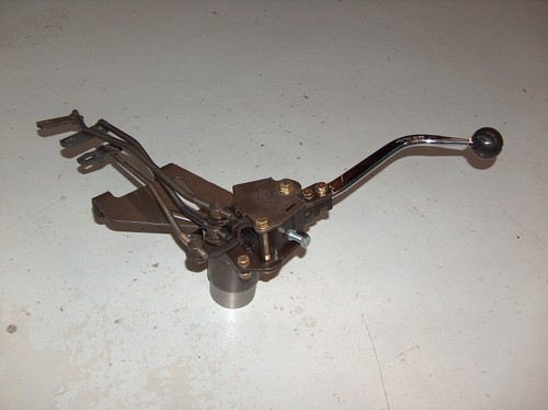 1966-1981 Chevy Hurst Saginaw 4 Speed Transmission Shifter w/Linkage w/7236 - Picture 4 of 19