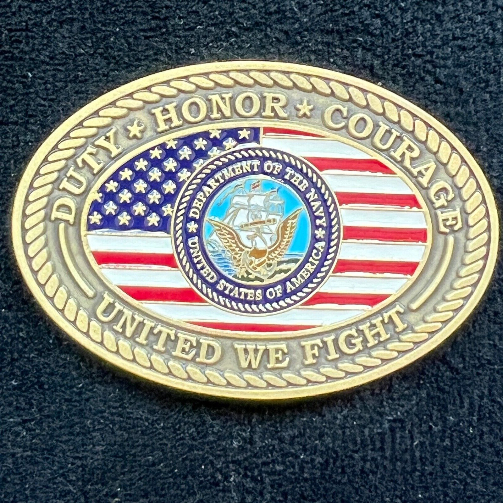 US Navy Global War on Terrorism Challenge Coin