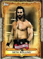 Seth Rollins 2020 Topps WrestleMania Wrestling Card
