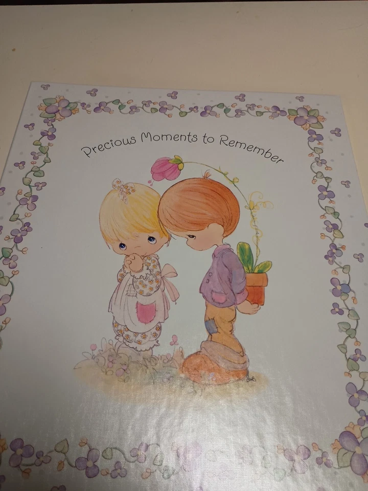 NUEVO Álbum de fotos de amistad vintage de HALLMARK 1998 MOMENTOS PRECIOSOS Foto 2 de 4