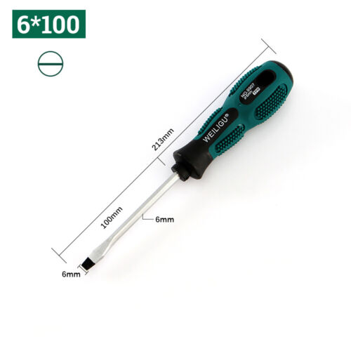 Magnetic Tip Screwdriver Phillips Crosshead Slotted Flathead Non-Slip 3,5,6mm - Picture 23 of 31