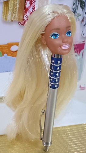 HEAD ONLY Barbie Suncharm Western Fun Mattel España Spain Congost vintage good c - Imagen 3 de 7