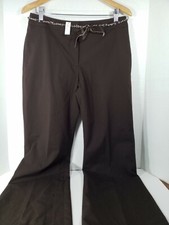 Liz Claiborne Women's size 10 Audra Stretch Slacks Pants Brown 31 x 32 NEW