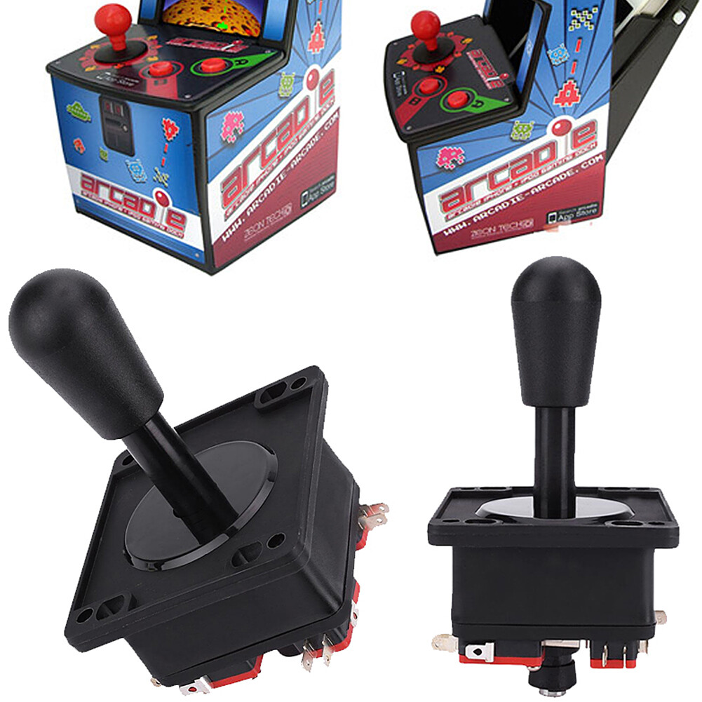 NEW 100% HAPP JOYSTICK COMPETITION 8 WAY YELLOW ARCADE MAME JAMMA - Foto 12