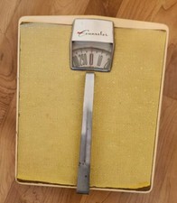 Vintage 1960s Counselor Bathroom Floor Scale ACCURATE WEIGHT READINGS