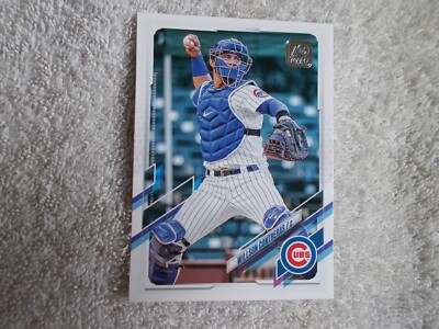 Topps: MLB 2021 ''WILLSON CONTRERAS'' #165 Chicago Cubs Trading Card