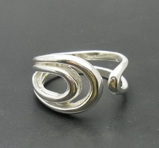 Stylish Genuine Sterling Silver Women's Ring Solid 925 Handmade Empress