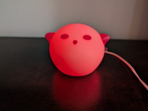 IKEA Night Light Color Changing Push to light Soft plastic ("Cat" ?) - Picture 2 of 7