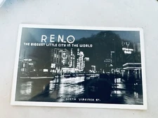 RPPC Reno North Virginia Ave Stag Inn Bar Postcard #318