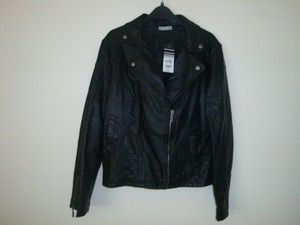 wallis leather look jacket