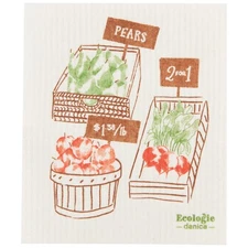 Now Designs Swedish Dishcloth, Locally Grown (ESW3313D)