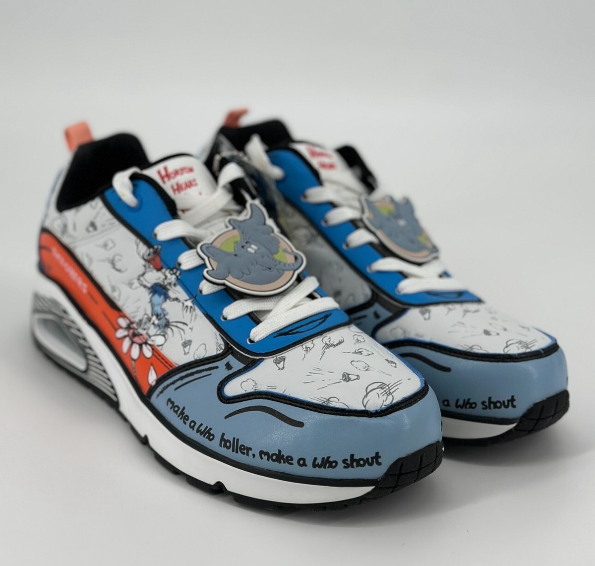 【未使用級】 レア スケッチャーズ Dr.Seuss コラボ スニーカー 22 Dr. Seuss x Skechers Shoes Women 9 US (6 UK) Horton Hears A Who