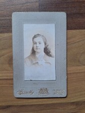 Antique CDV Cabinet Card. 19thc Belfast North Irish 