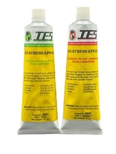 IES 8001 EPOXY HI-STRESS 10 OZ.TUBE KIT Mixes 1:1 by hand, no gun needed