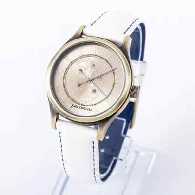 Super Groupies Fire Emblem Awakening Model White Watch Antique Gold JAPAN NEW