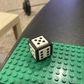 LEGO Minotaurus buildable board game set 3841 - 8 sided Die Dice Only