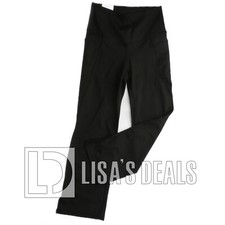 New Women's Jockey Cropped Slit Flare Pant Athletic Yoga Blue Black Red XS S M L