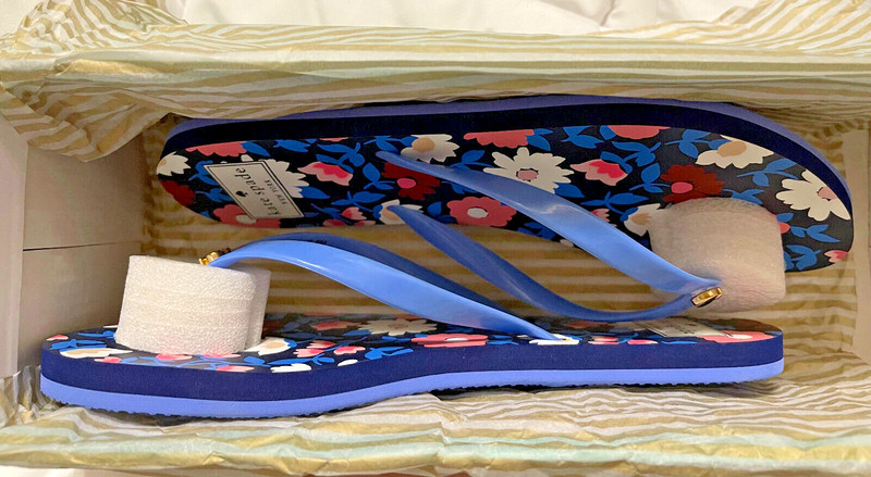 Kate Spade New York -Nassau -Flip-Flops 6M-BRAND NEW for-LESS THAN A Used Pair!