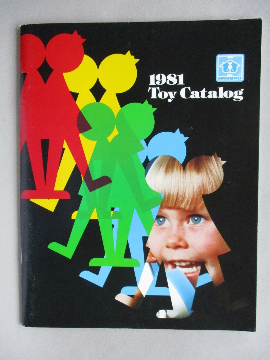 CAT LOGO DE JUGUETES HASBRO 1981 juguetes