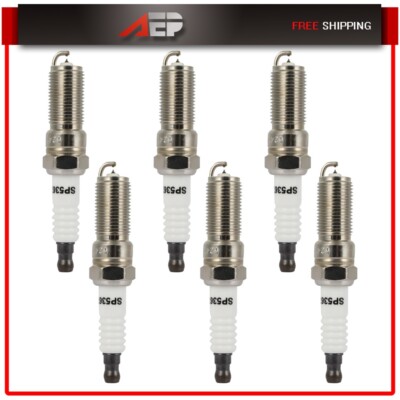 6Pcs Iridium Spark Plugs For Mazda CX-9 3.7L 2008-2012 Mazda 6 3.7L 2009-2012