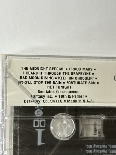 Creedence Clearwater Revival The Movie Album (Cassette, 1985) Sealed - Picture 8 of 12