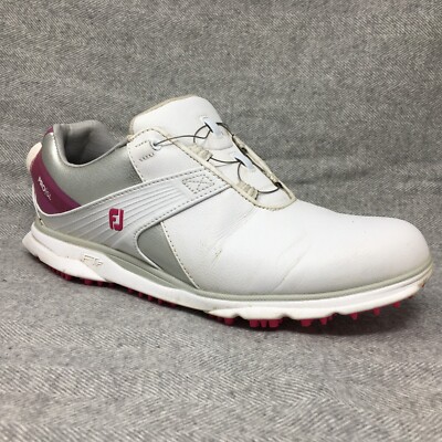 FootJoy Pro SL Boa Golf Shoes Sneakers Womens Size White