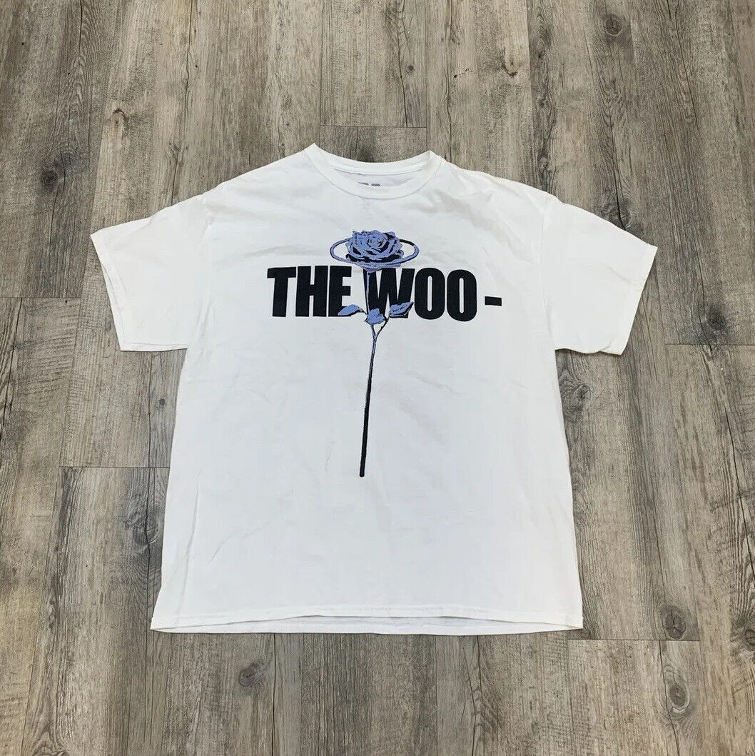 Vlone Pop Smoke The Woo Tee Size XL (Preowned) - image 1