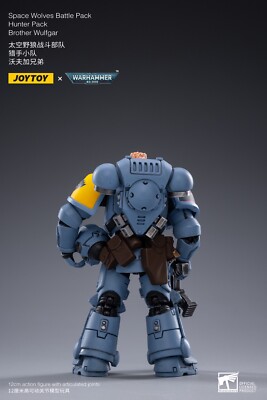 JOYTOY WARHAMMER 40K 1:18 SPACE WOLVES HUNTER PACK BROTHER WULFGAR