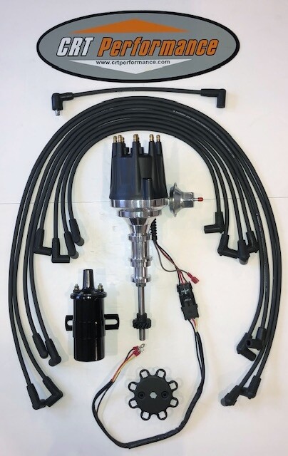 Ford Y Block 272 292 312 Small Cap Black HEI Distributor +