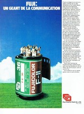 Werbung Advertising 057 1980 Fuji Foto Film Fujicolor F II