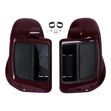 Lower Vented Fairings For Harley Electra Street Glide 2014-24 Billiard Burgundy