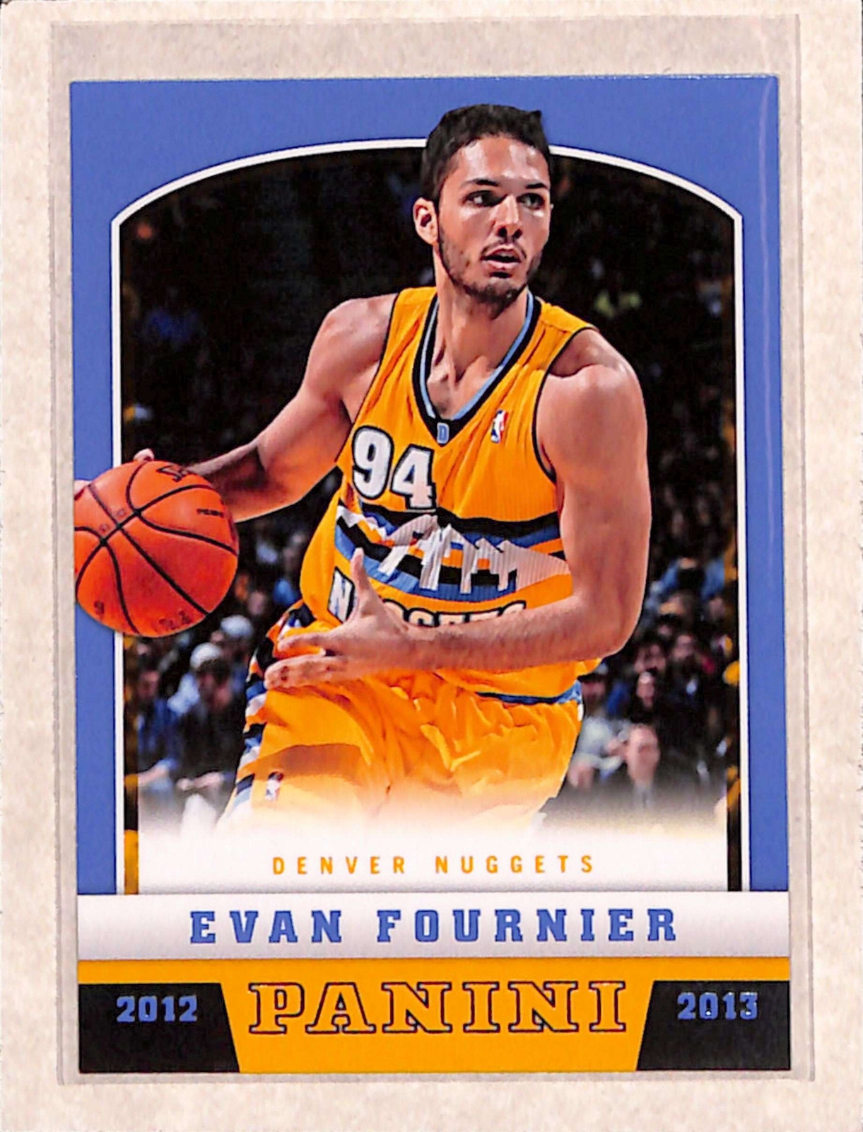 2012-13 Panini  #253 Evan Fournier RC EX