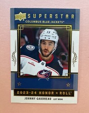 2023-24 Upper Deck Hockey Series 1 Johnny Gaudreau Honor Roll #HR-1