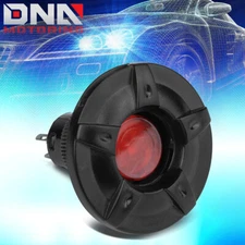 22MM CAR/BOAT PUSH POWER TOGGLE SWITCH RED LED INDICATOR 12V 16A ACC GND PIN