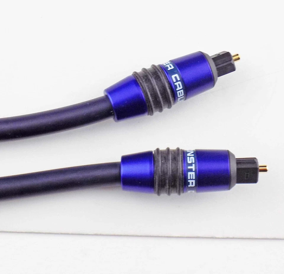 Interlink LightSpeed 200 Monster CHOOSE COLOR/LENGTH, Fiber Optic Toslink Cable - Image 2 of 4