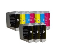 10X Patronen Kompatibel FüR Brother LC-970 Dcp 135C 150C 153C Mfc 235C 260C