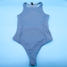 Victorias Secret Blue Small On Point Racerback Bikini One Piece Swimsuit New