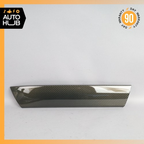03-13 Maserati Quattroporte M139 Rear Right Side Door Panel Trim Panel Carbon