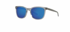 NEW Costa Del Mar Sullivan Matte Gray Crystal Frame w/ Blue Lens SUL230OBMGLP