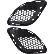 Front Left Right New Bumper Grille For 2012-2013 Jeep Grand Cherokee Black 2pc Front Left Right New Bumper Grille For 2012-2013 Jeep Grand Cherokee Black 2pc
