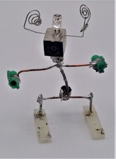 Custom One Of A Kind Miniature Upcycled Robots