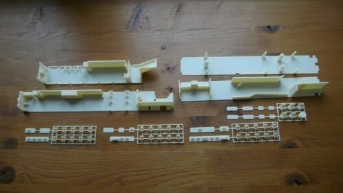 Locomotives kit non assemblé pour modélisme ferroviaire à l'échelle HO