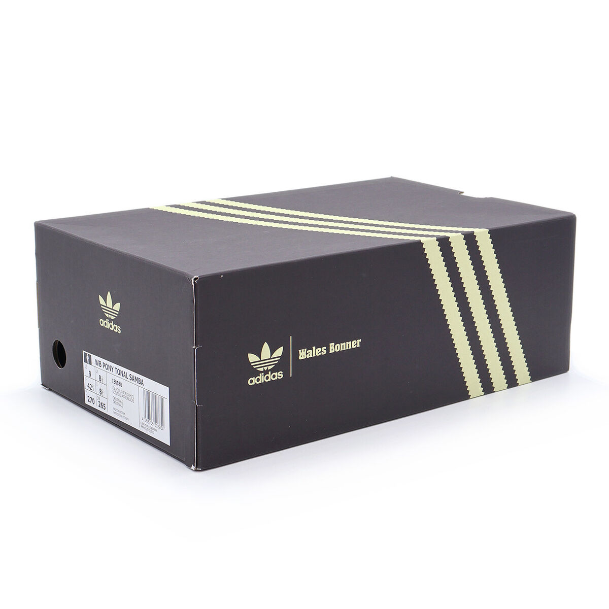 IE0580 Wales Bonner adidas Samba Pony Tonal Low Core Black IE0580 Wales Bonner adidas Samba Pony Tonal Low Core Black