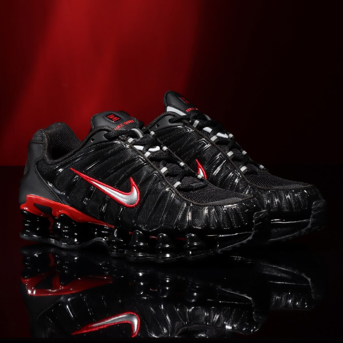 Nike Shox TL Black University Red CN0151-003 Mens New | eBay Nike Shox TL Black University Red CN0151-003 Mens New | eBay