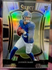 Jaxson Dart 2025 Panini Select - Premier Level Silver Prizm Rookie (RC) Giants
