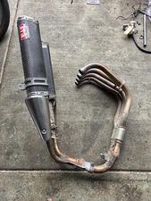 2007 HONDA HORNET CB900 YOSHIMURA EXHAUST HEADERS MUFFLER SYSTEM