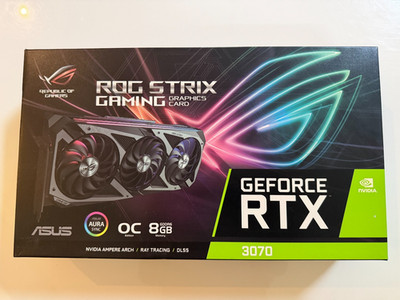 ASUS ROG Strix GeForce RTX 3070 8GB GDDR6 Gaming Graphics Card