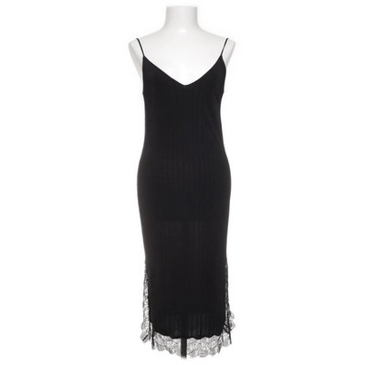 H&M, Unterkleid, Größe: 36, Schwarz, Elasthan/Polyamid/Polyester #1Zz